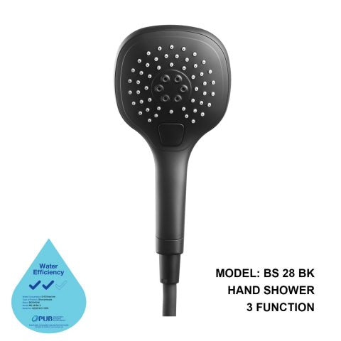 Boshsini BS 28 BK HAND SHOWER