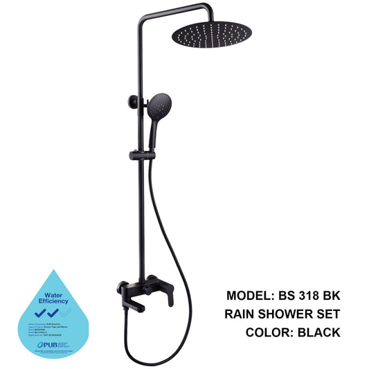 Boshsini BS 318 BK RAIN SHOWER