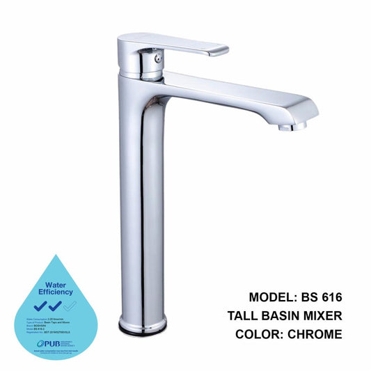 Boshsini BS 616 TALL BASIN MIXER