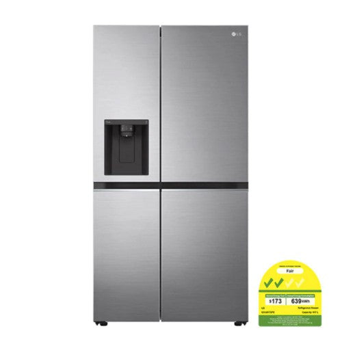 LG GS-L6172PZ Side by Side Refrigerator (617L)